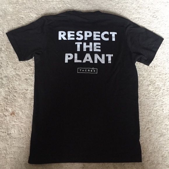 7-Acres “Respect the Plant” T-Shirt (Unisex) - Picture 1 of 4